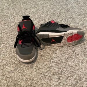 Worn one time new Nike air Jordan kids tennis shoe!